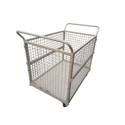 Heavy duty platform  hand truck with fence