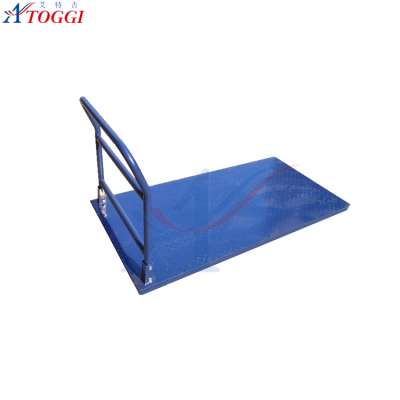 1500*760*900mm larger size medium duty metal platform hand trolley