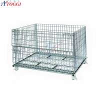 folding wire mesh steel stillage 1200*1000mm