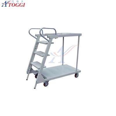 new type folding indoor steel wide step ladders